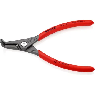 KNIPEX Präzision-Sicherungsringzange angewinkelt - 4921A21