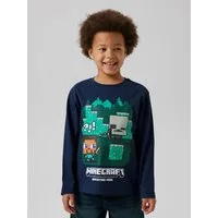 Name It Langarmshirt NKMAC MINECRAFT LS NREG TOP BOX NOOS BFU