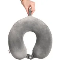 WINLIFE Reisekissen Memory Foam Nackenhörnchen Reisekissen Nackenrolle für unterwegs, 1-tlg., Tragbar Vielseitig Nackenkissen mit abnehmbarem Bezug & Reißverschluss