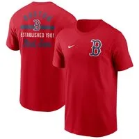 Nike T-Shirt Nike Shirt Boston Red Sox Nike MLB 2 Hit Cotton