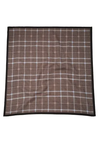 Street One - Check Bandana Square - 36911/silk brown silkbrown - Gr. - ONE SIZE