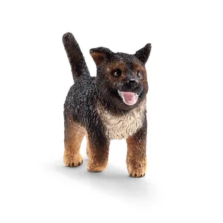 SCHLEICH 16832 Spielfigur - Schäferhund Welpe (Farm World)