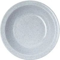 WACA Suppenteller WACA Melamin Teller tief 600ml granit stapelbar outdoor, (1 St)