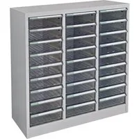 ADB Container ADB Schubladencontainer aus Metall 27 Schubladen 79,5 x 88 cm (B x H)