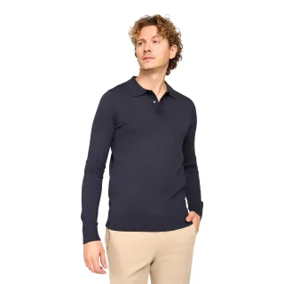 Solution Trui Ralf Polo Strick Blau