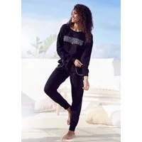 KangaROOS Pyjama (Set, 2 tlg) mit Slogan-Frontdruck