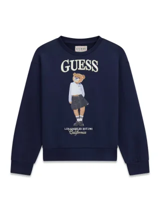 Guess Kids - OVERSIZE LS ACTIVE TOP SUITING BLUE - Gr. - 12