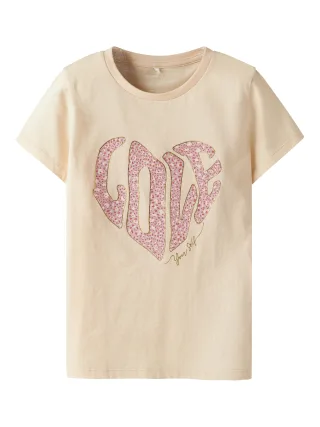 NAME IT - NKFHILLIP SS TOP BOX sun kiss - Gr. - 164