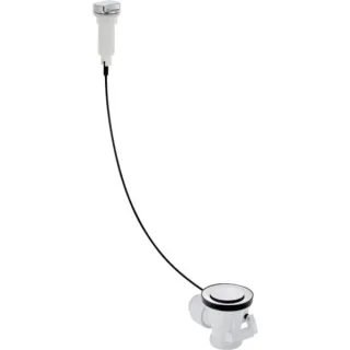 Geberit Ablaufventil mit Drehgriff G 1 1/2 für Spültische ohne Überlauf 152931201