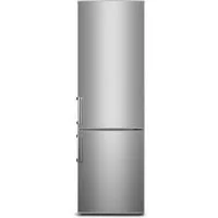 PKM Kühl-/Gefrierkombination Kühlschrank KG249.4A++IX, 180 cm hoch, 55 cm breit, Standgerät 269 Liter Inox-Design