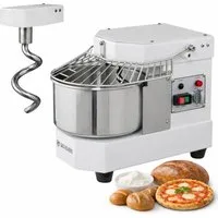 GastroHero Küchenmaschine Teigknetmaschine für max. 3 kg Teig - 8 Liter - 230 V für Pizzerien, 450 W, 8 l Schüssel