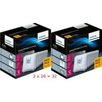 SIEMENS Staubsaugerbeutel 16 Stück SuperTEX TYP G GALL, passend für Siemens, Bosch