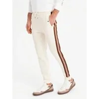 OMBRE Sweathose Sweatpants mit Paspeln und gerippten Beinen