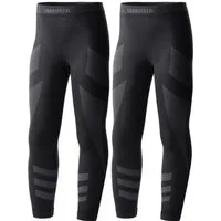 Ladeheid Funktionsunterhose 2er Pack Kinder Funktionsunterwäsche Lange Unterhose LAGI008 (1-St)