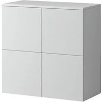 doporro Sideboard Kommode Möbel Mehrzweckschrank Push-to-Open Aufbewahrungsschrank