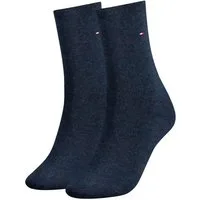 Tommy Hilfiger Socken TH WOMEN SOCK CASUAL 2P (2-Paar, 2 Paar) mit flacher Zehennaht