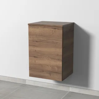 Sanipa 3way Unterschrank mit 1 Tür, Eiche-Tabak, SM14050 SM14050