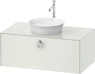 Duravit White Tulip Konsolenwaschtischunterbau wandhängend Weiß Seidenmatt 1000x550x408 mm - WT49810 WT498103636