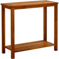 vidaXL Gartentisch Garten-Konsolentisch 80x35x75 cm Massivholz (1-St)