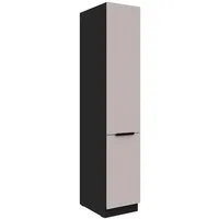 Küchen-Preisbombe Hochschrank 40 cm Küche ARONA Kaschmir beige Küchenzeile Küchenblock Einbauküche