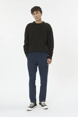 Casual Hose MAPristu Casual Hose Gerade Passform blue