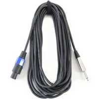 MUSIC STORE Audio-Kabel, Lautsprecherkabel, 10m, Speakon/Klinke