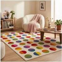 Pergamon Kinderteppich Kinder Teppich Softstar Kids Fantasy Bunt, Rechteckig, Höhe: 11 mm