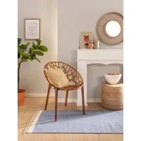 benuta Wollteppich Karla, rechteckig, Höhe: 5 mm, Wolle, Teppich Wohnzimmer, Schlafzimmer, Esszimmer, Flur, Hygge