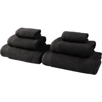 OTTO home Handtuch Set Fenya, flauschig und weich, Premium Handtücher, 550 gr/m², Walkfrottier (Set, 6-St), mit Bordüre, Set, 100% Baumwolle, Hotel-Qualität, 5 Jahre Garantie
