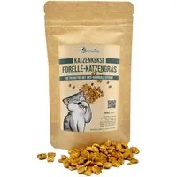 Pfotenliebe Katzenkekse Forelle & Katzengras - getreidefrei, Snack für: Katzen, getreidefrei, Anti Hairball-Effekt