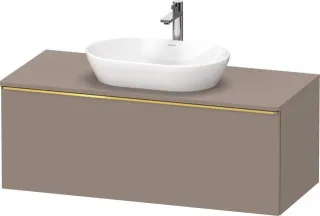 Duravit D-Neo Konsolenwaschtischunterbau wandhängend Basalt Matt 1200x550x459 mm - DE4949034430000 DE4949034430000