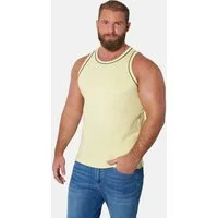 Jan Vanderstorm Muskelshirt HEGON mit lässigem Ton-in-Ton-Print