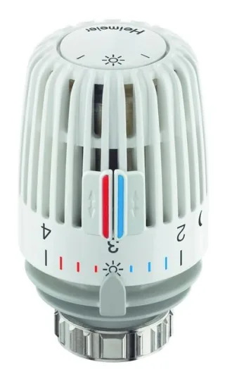 Heimeier Thermostatkopf K 700000500 weiß, mit Nullstellung 7000-00.500
