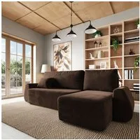 Masseno Ecksofa GALVIS mit Schlaffunktion L-Form, Sofa mit Bettkasten