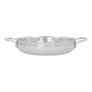 Demeyere Multifunction 7 Bratpfanne mit 2 Griffen 24 cm, 18/10 Edelstahl, Silber