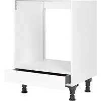 nobilia® Herdumbauschrank "Cascada", vormontiert, mit höhenverstellbaren Sockelfüßen, mit Backofenschublade, Breite 60 cm