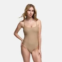 cfab Badeanzug Square Neck Soft Sculpt Swimsuit-Beige-XS