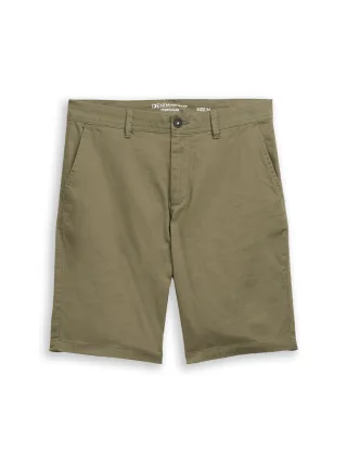 Denim Tom Tailor - Chino Shorts aus Baumwolle oak leaf green - Gr. - L