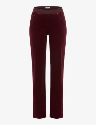 Raphaela by Brax Damen Cordhose Style PAMINA BURGUNDY, dunkelrot, Gr. 36