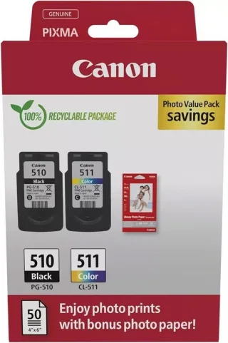 Canon PG-510/CL-511 Photo Value Pack