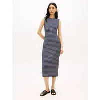 Tommy Hilfiger Jerseykleid 5X2 SLIM SLASH-NK DRS