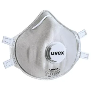 uvex silv-Air c Atemschutzmaske 2320 FFP3 mit Ausatemventil - 15 Stück - 8762320