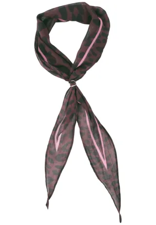 Street One - Schal mit Animalprint violet