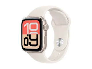 Apple Watch SE 3 (GPS + Cellular) 40mm polarstern mit Sportarmband M/L polarstern | mep74zr/a |