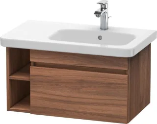 Duravit DuraStyle Waschtischunterbau wandhängend Nussbaum Matt 730x448x398 mm - DS639307979 DS639307979