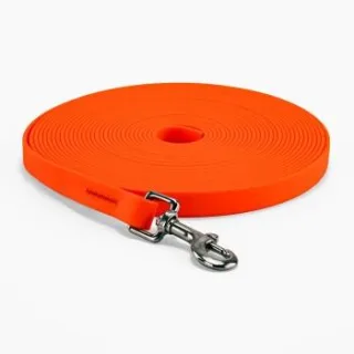 THE DOG IDEA Schleppleine Biothane Orange 5 m