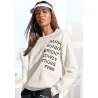 Buffalo Sweatshirt mit Statement Druck, Loungewear
