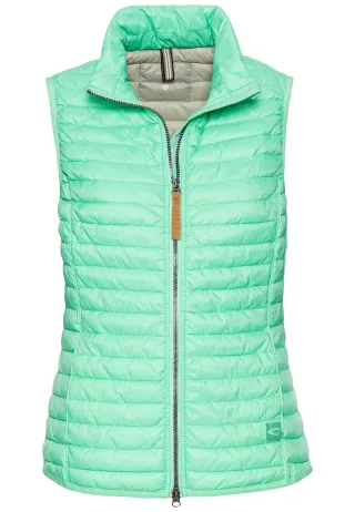 camel active - Steppweste mit reflektierenden Details peppermint - Gr. - 38