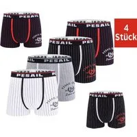 DDOnlineShop Boxershorts Herren Retroshorts Slips Unterhosen aus Baumwolle (Packung,Spar-Set, 4-St., 4er-Pack) Premium Qualität Pe-GW86325