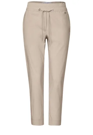 Cecil - Hose im Casual Fit beige - Gr. - XL/26